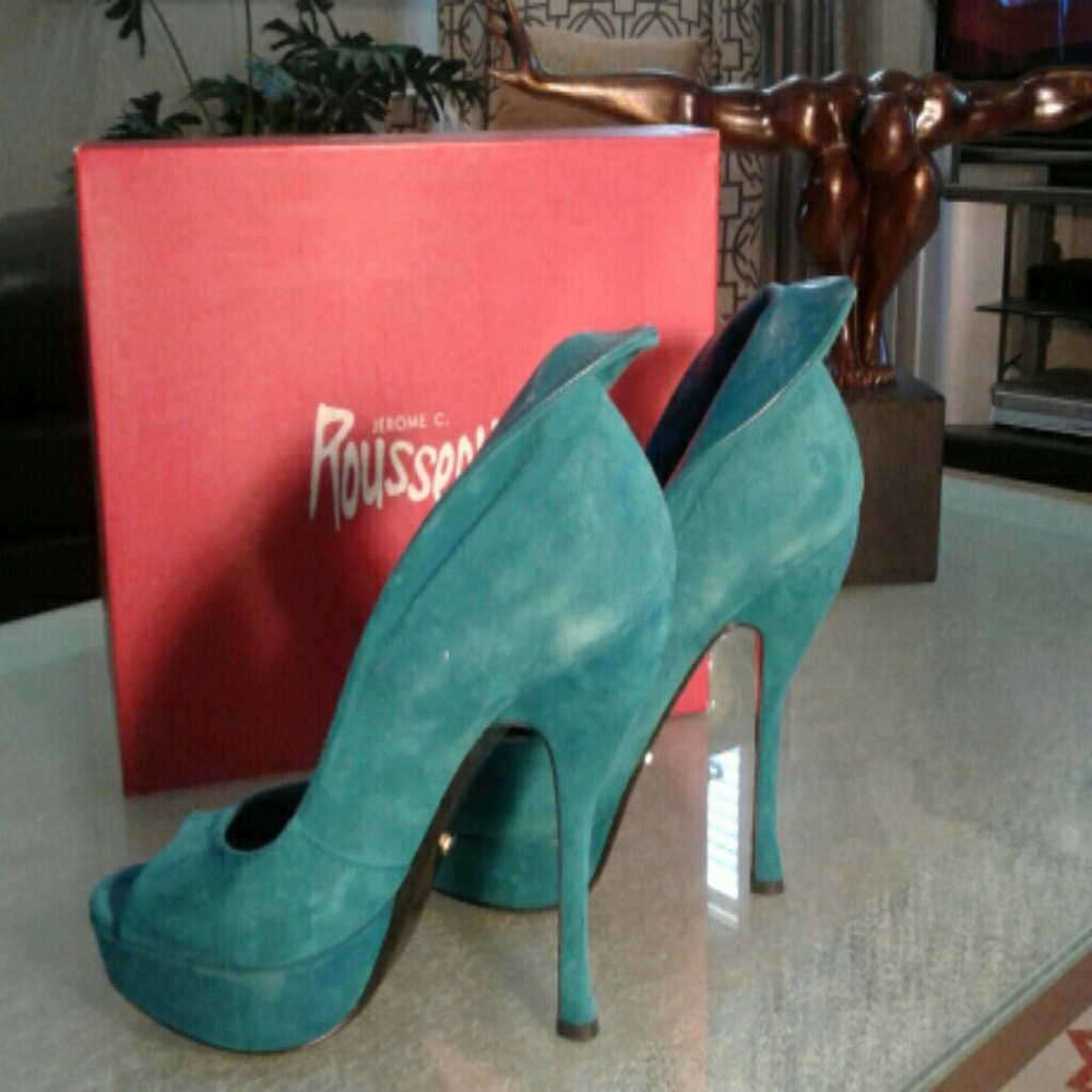 JEROME ROUSSEAU SHOES SIZE 8.5 - Picture 5 of 7